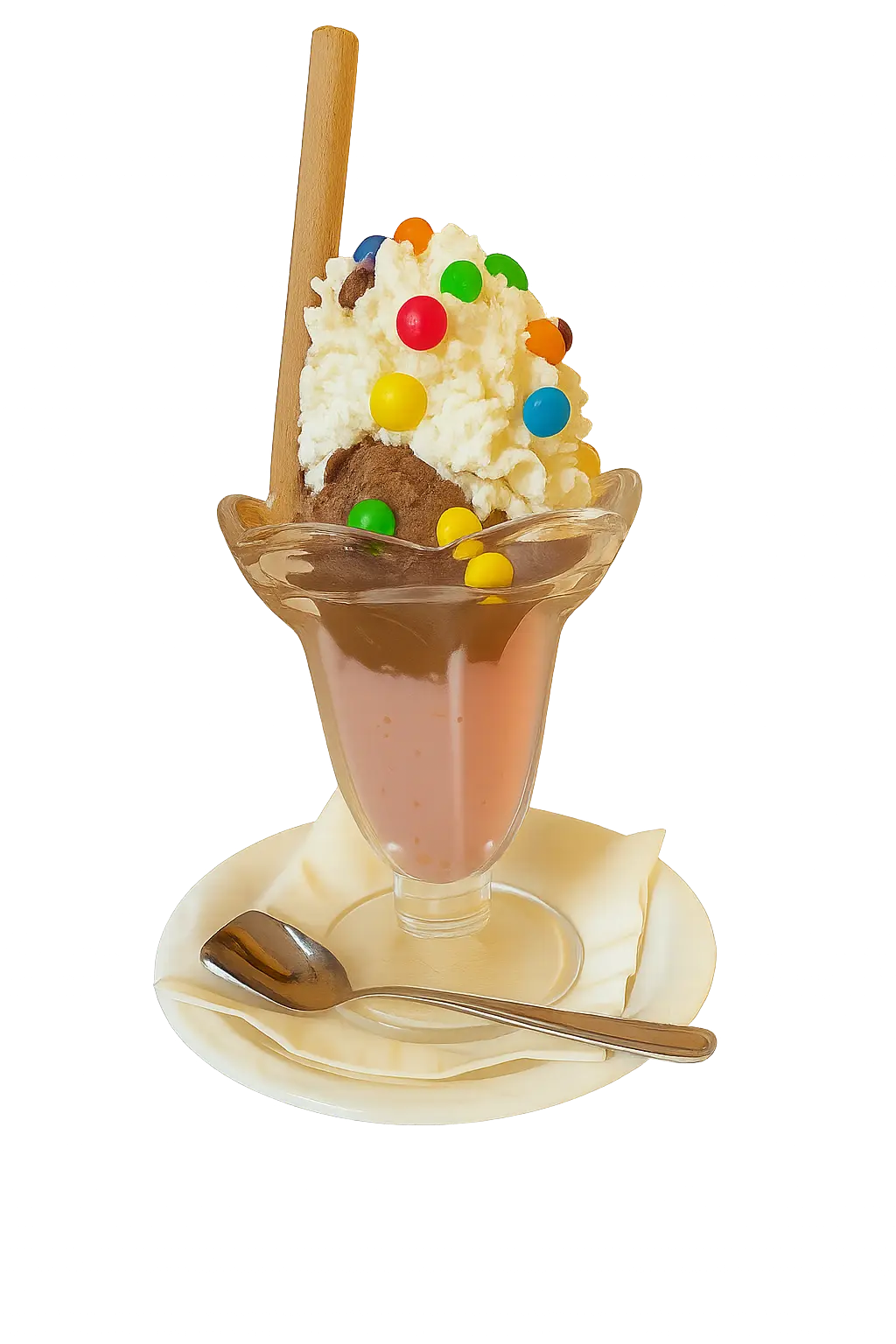 Eisbecher-Bunter-Becher Eisbecher Bunter Becher