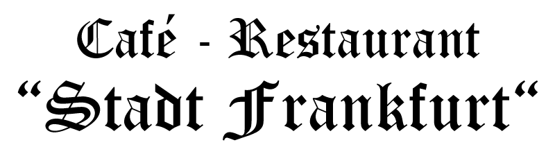 Restaurant Stadt Frankfurt, Logo